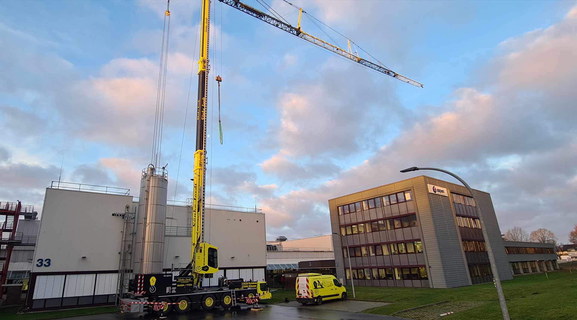 Schwertransport und Industriemontage